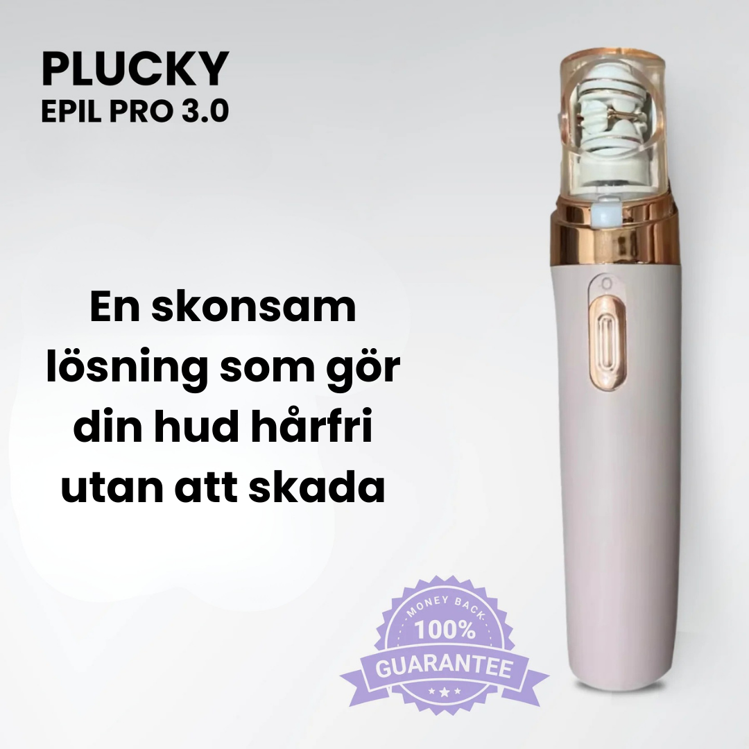 Plucky™ - Uppnå slät hud effektivt och smärtfritt!